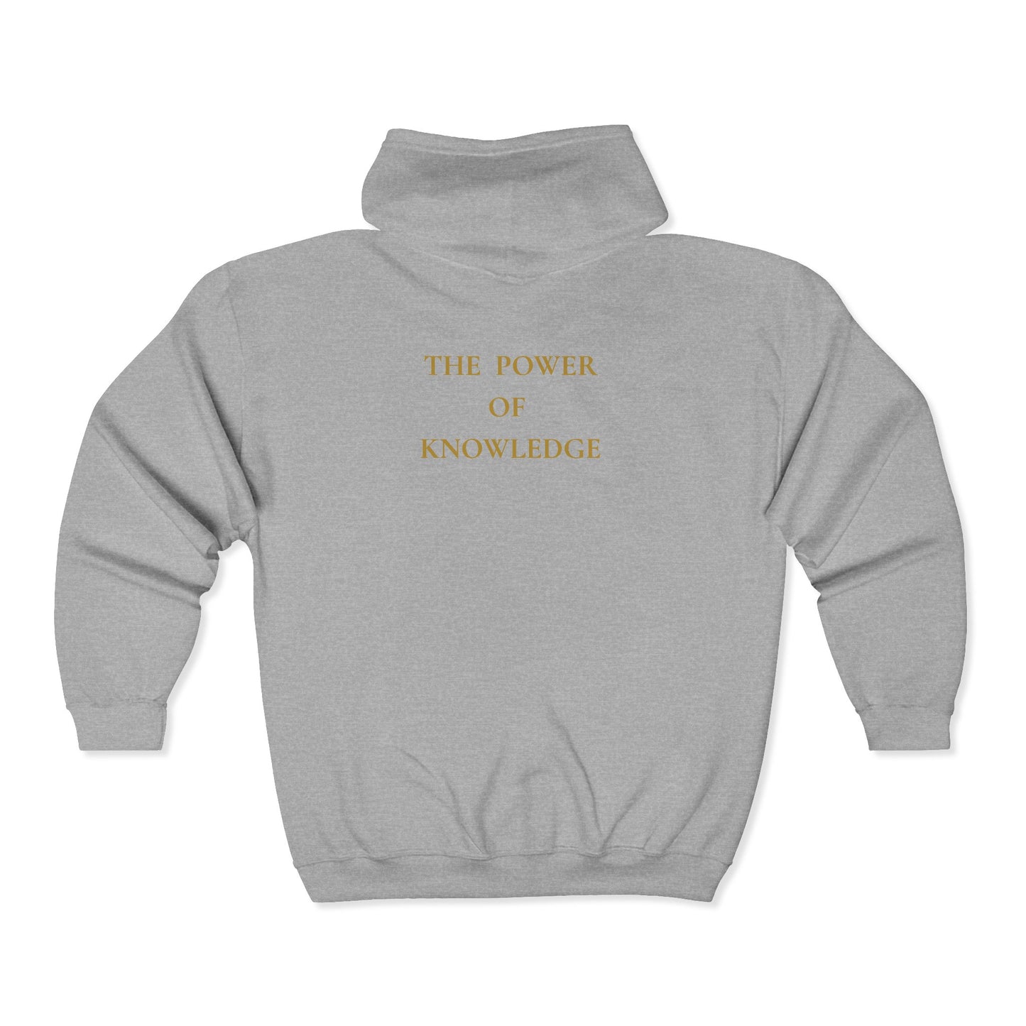 THE POWER OF KNOWLEDGE - Unisex Heavy Blend™ Full Zip Hooded Sweatshirt