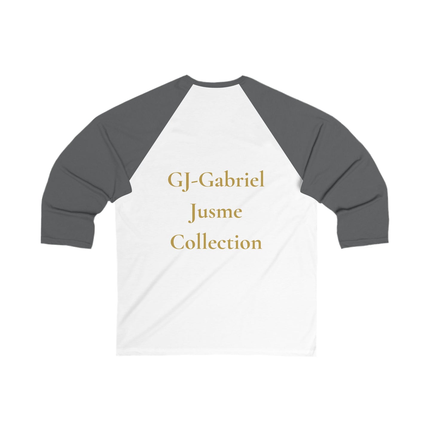 Baseball Tee — GJ-Gabriel Jusme Collection Classic 3/4 Sleeve Raglan