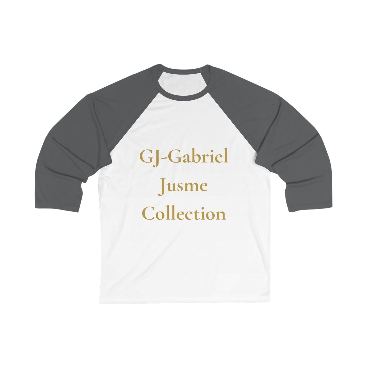 Baseball Tee — GJ-Gabriel Jusme Collection Classic 3/4 Sleeve Raglan